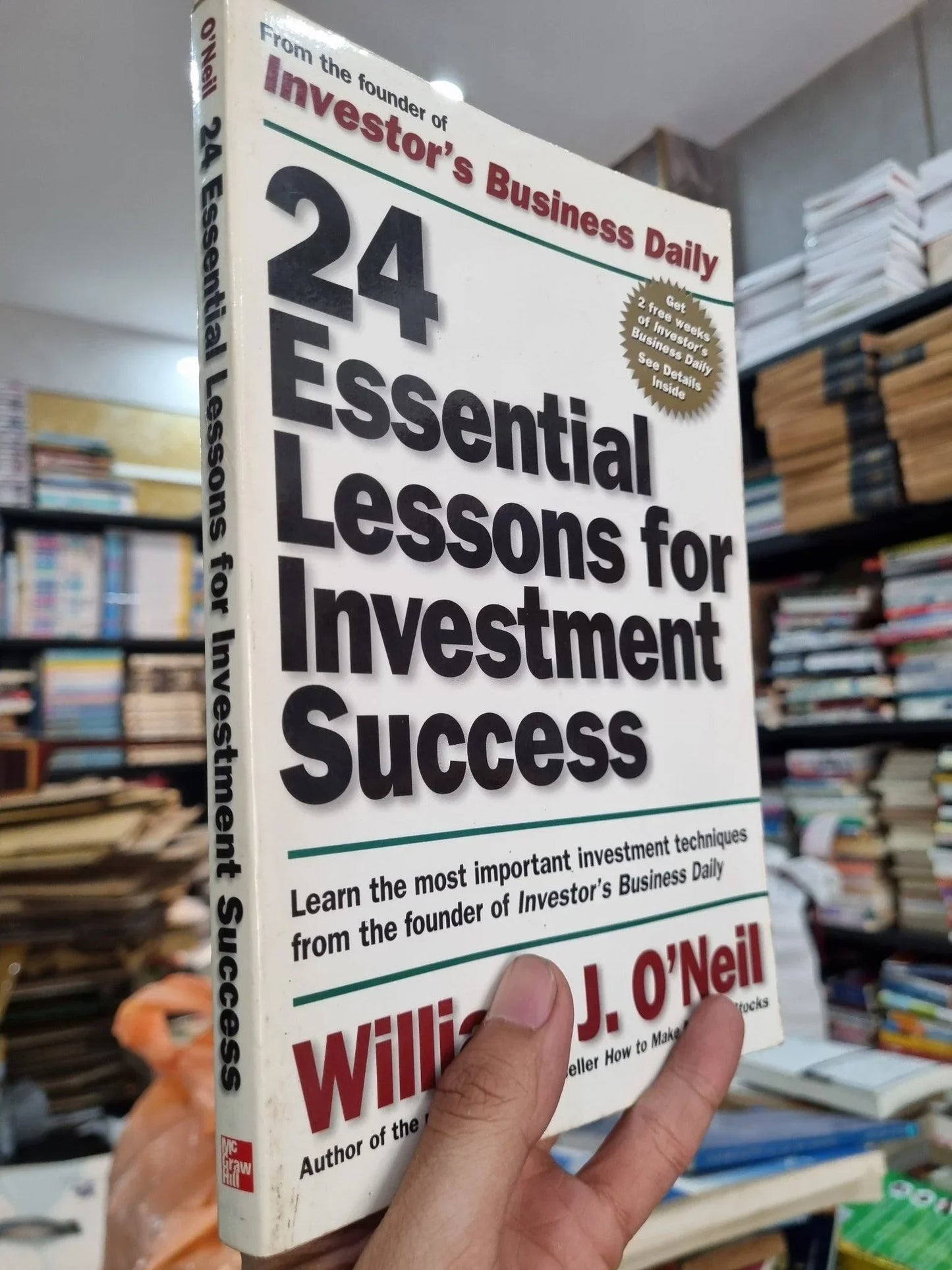 24 Essential Lessons for Investment Success by William O'Neil
