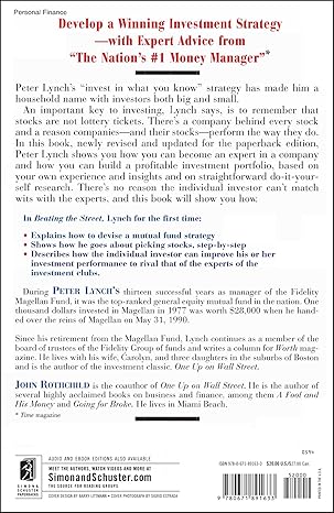 BEATING THE STREET By PETER LYNCH & JOHN ROTHCHILD