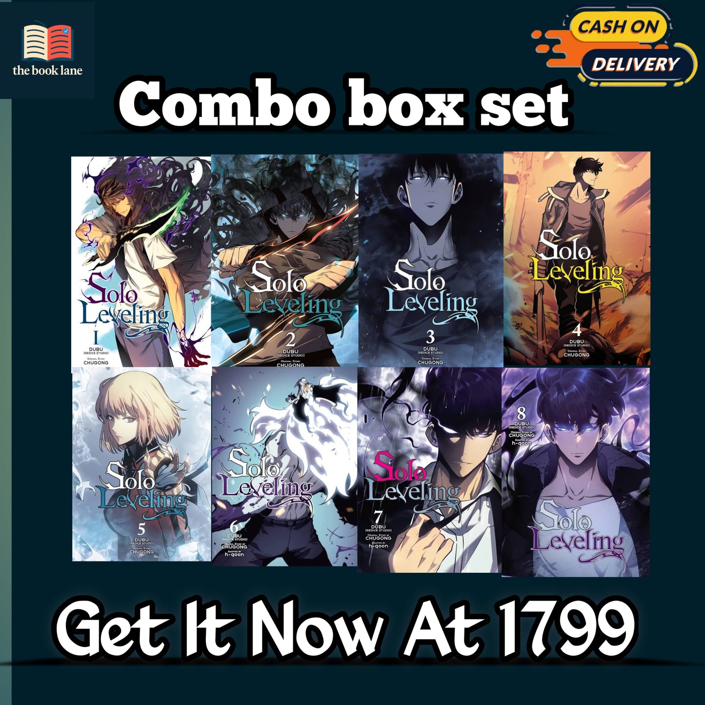 Solo Leveling Vol. 1-8 (COMBO)