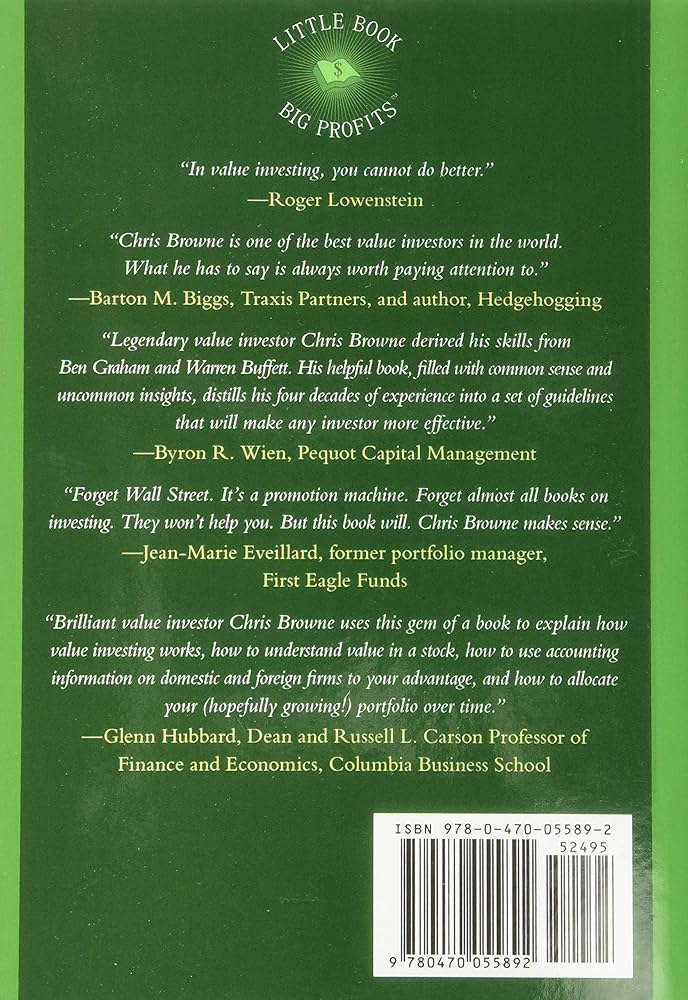 THE LITTLE BOOK OF VALUE INVESTING BY CHRISTOPHER H. BROWNE