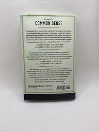 COMMON SENSE – THE INVESTOR`S GUIDE TO EQUALITY, OPPORTUNITY, AND GROWTH (HARDCOVER) - JOEL GREENBLATT