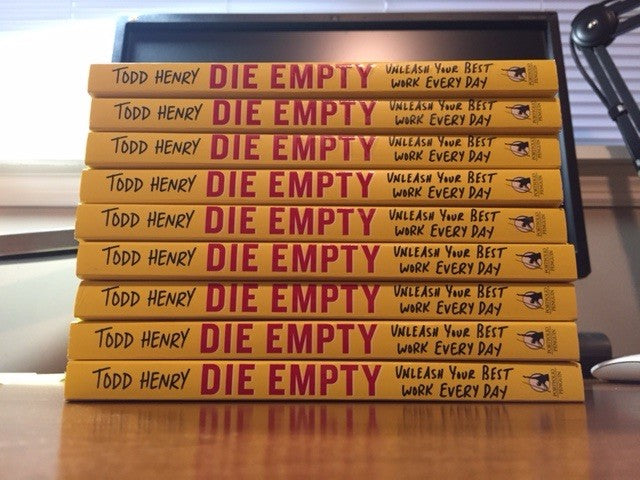 DIE EMPTY by TODD HENRY