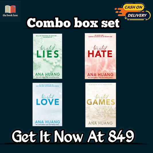 Twisted Series Combo: 4 BOOKS | TWISTED LOVE | TWISTED GAMES | TWISTED HATE | TWISTED LIES