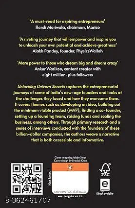 UNLOCKING UNICORN SECRETS By KUSHAL LODHA & ISHAN SHARMA