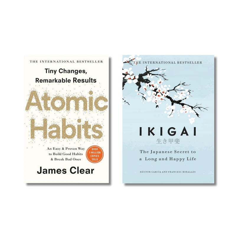 (Combo) Atomic Habits—Ikigai