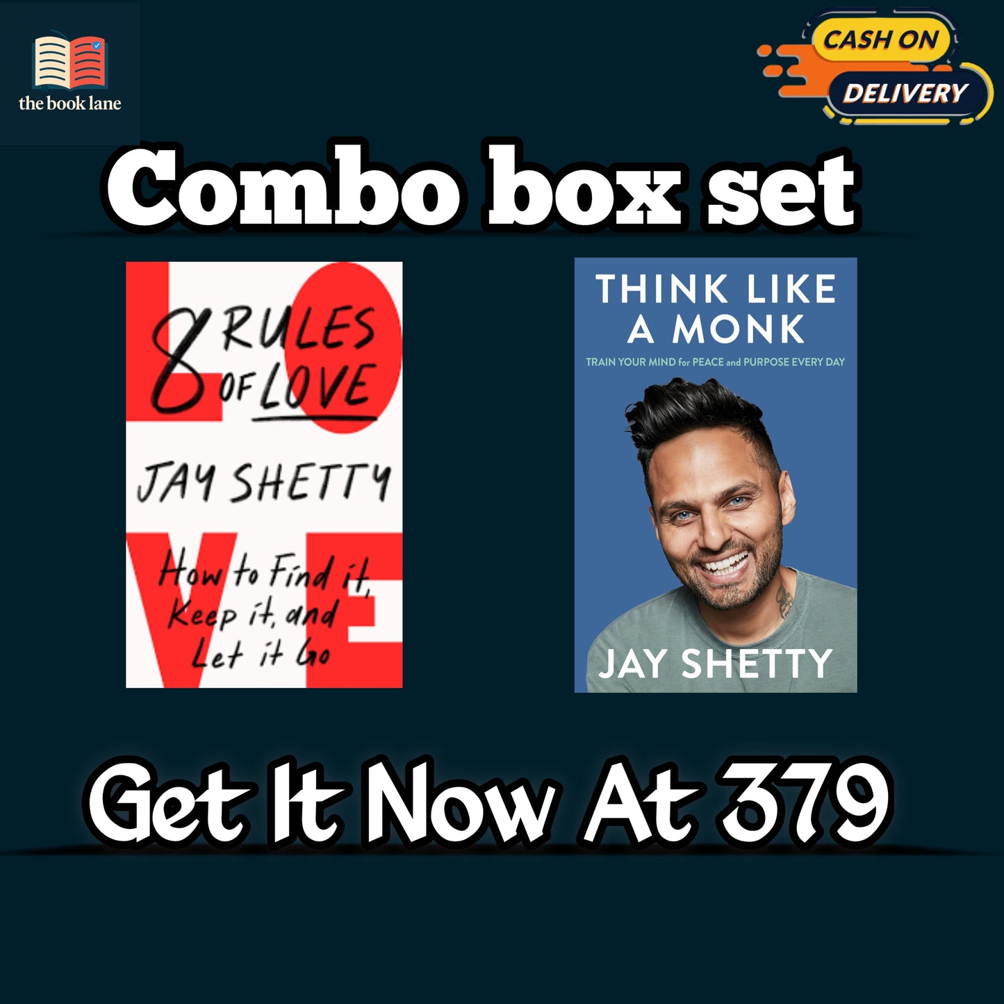 Jay Shetty Combo Set of 2 Books