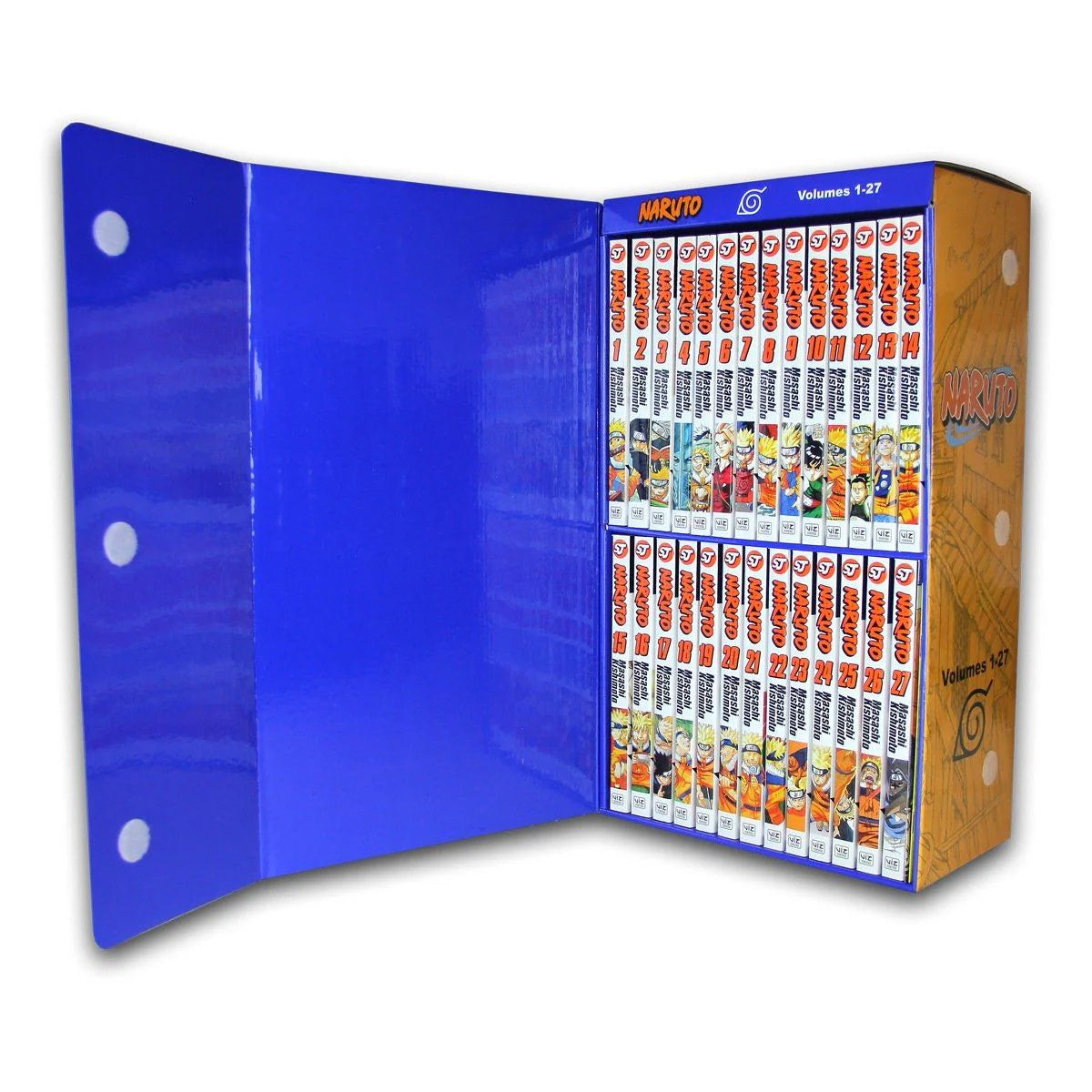 Naruto Boxed Set 1 (Volume 1-27) by Masashi Kishimoto