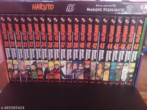 Naruto Boxed Set 2 (Volume 28-48) by Masashi Kishimoto