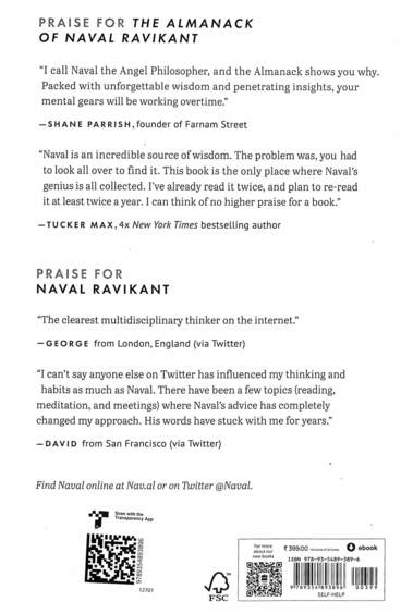 The Almanack of Naval Ravikant By Eric Jorgenson