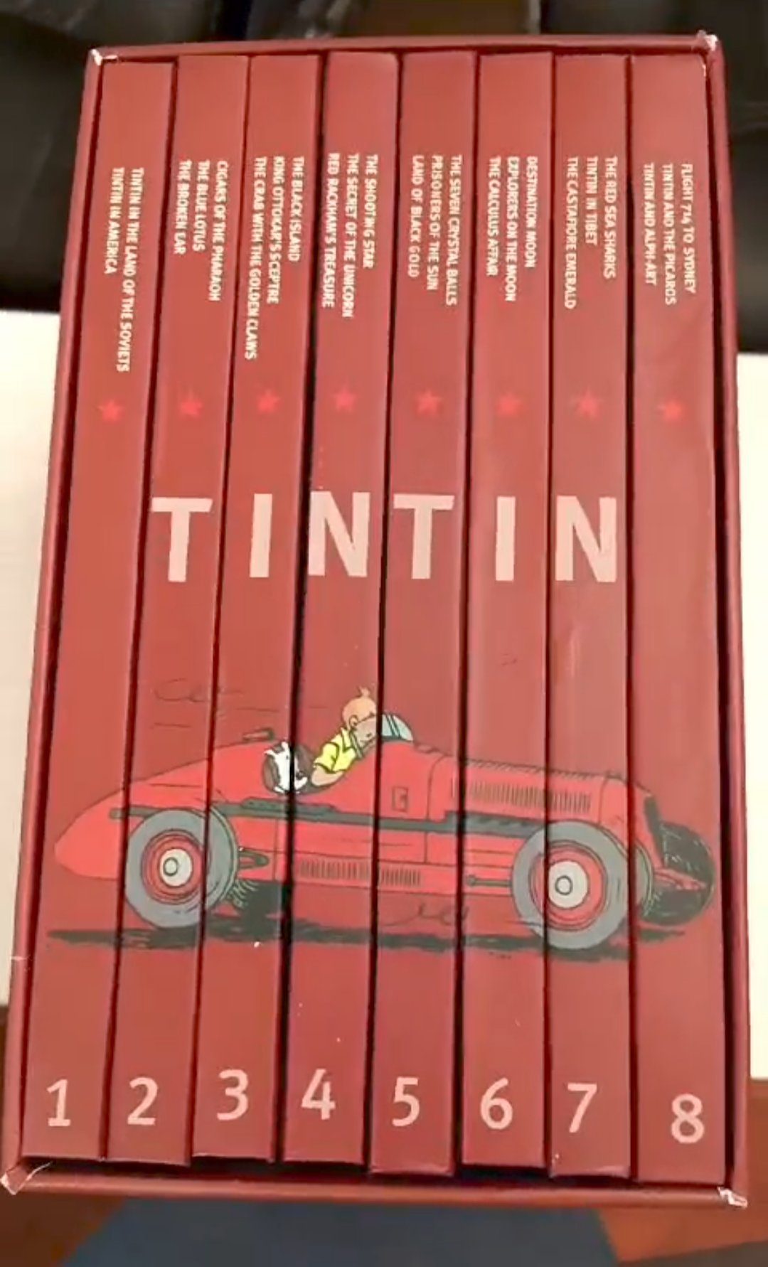 The Adventures of Tintin box set