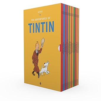Tintin Box Set of 23 Books