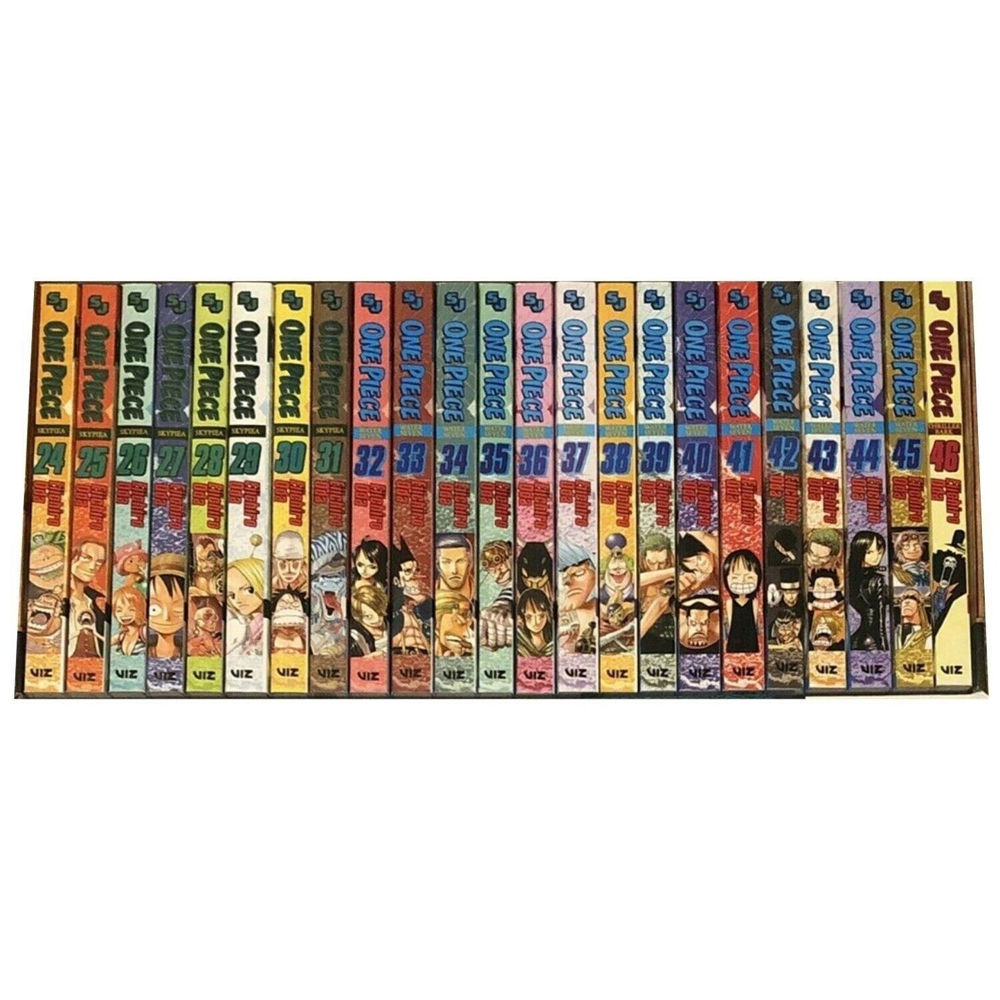 One Piece Boxed Set 2 (Volume 24-46) by Eiichiro Oda