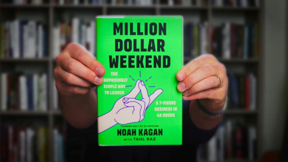 MILLION DOLLAR WEEKEND By NOAH KAGAN