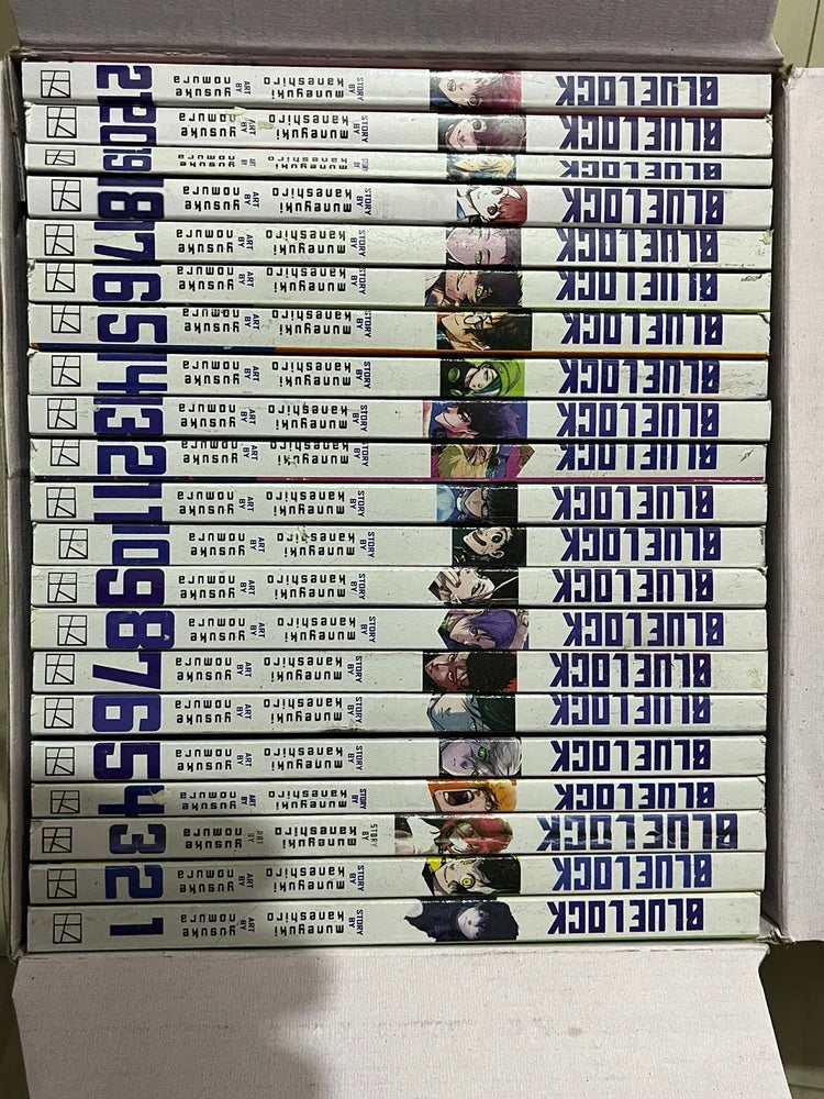 Blue Lock Manga Box Set Vol 1-21