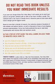 THE 4-HOUR BODY by TIMOTHY FERRISS