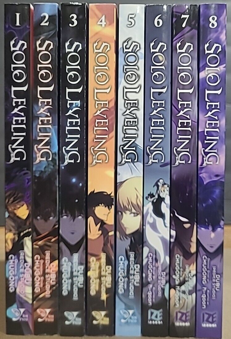 Solo Leveling Vol. 1-8 (COMBO)