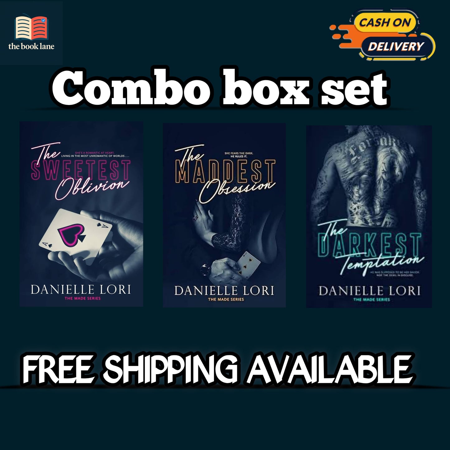 (COMBO SET) The Sweetest Oblivion The Maddest Obsession The Darkest Temptation