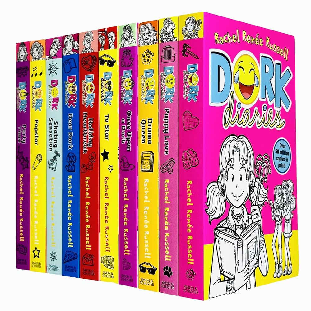 Dork Diaries Boxed Set (1-10) by Rachel Renee Russell