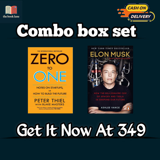 Combo set - Zero to one + Elon Musk: Exclusive Biography By Ashlee Vance