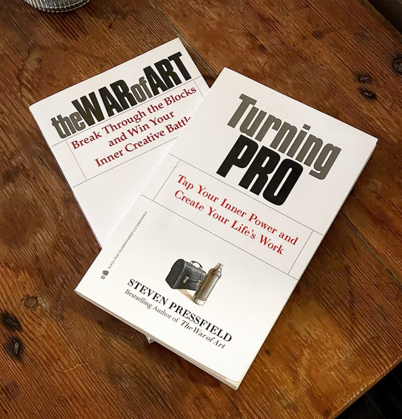 TURNING PRO By STEVEN PRESSFIELD