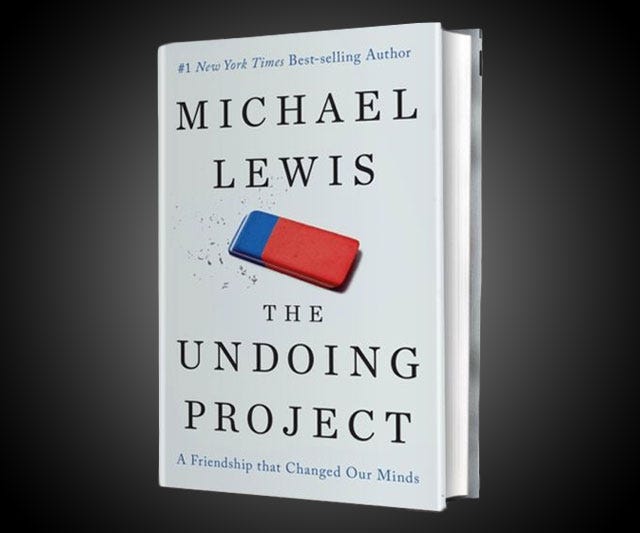The Undoing Project by Michael Lewis [HARDCOVER]