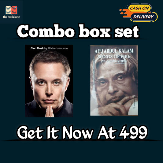 Combo Set- Elon Musk (HARDCOVER) and Wings of Fire